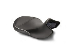 Check out the World Sport Performance Aftermarket Front Motorcycle Seat with CFX and Silver Welt Low Version for the BMW R 1300 GS.